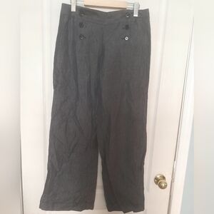 Express Design Studio Chambray Wide Leg Pants